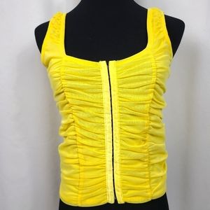 YELLOW SHINE STAR TANKTOP